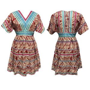 Woodin West African Wax Print Dress - NWT